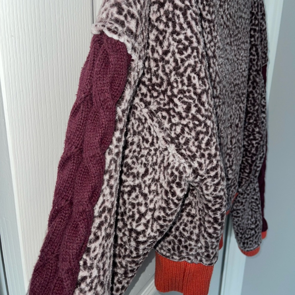 Free People Wild Heart Sherpa Pullover - Picture 3 of 3